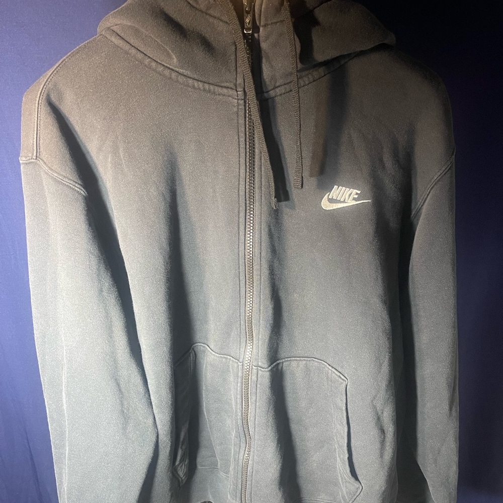 Nike Charcoal Full-Zip Hoodie